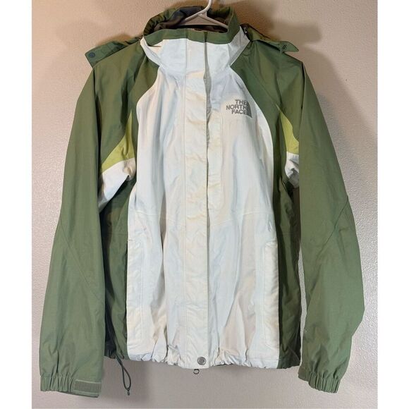 The North Face High Neck Full Zip Hooded Anorak Hyvent Jacket Women's Medium - Picture 1 of 12